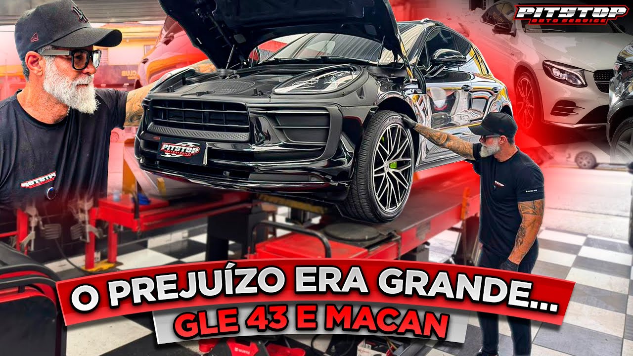 ACHAMOS O DEFEITO DA MERCEDES GLE E DA PORSCHE MACAN 