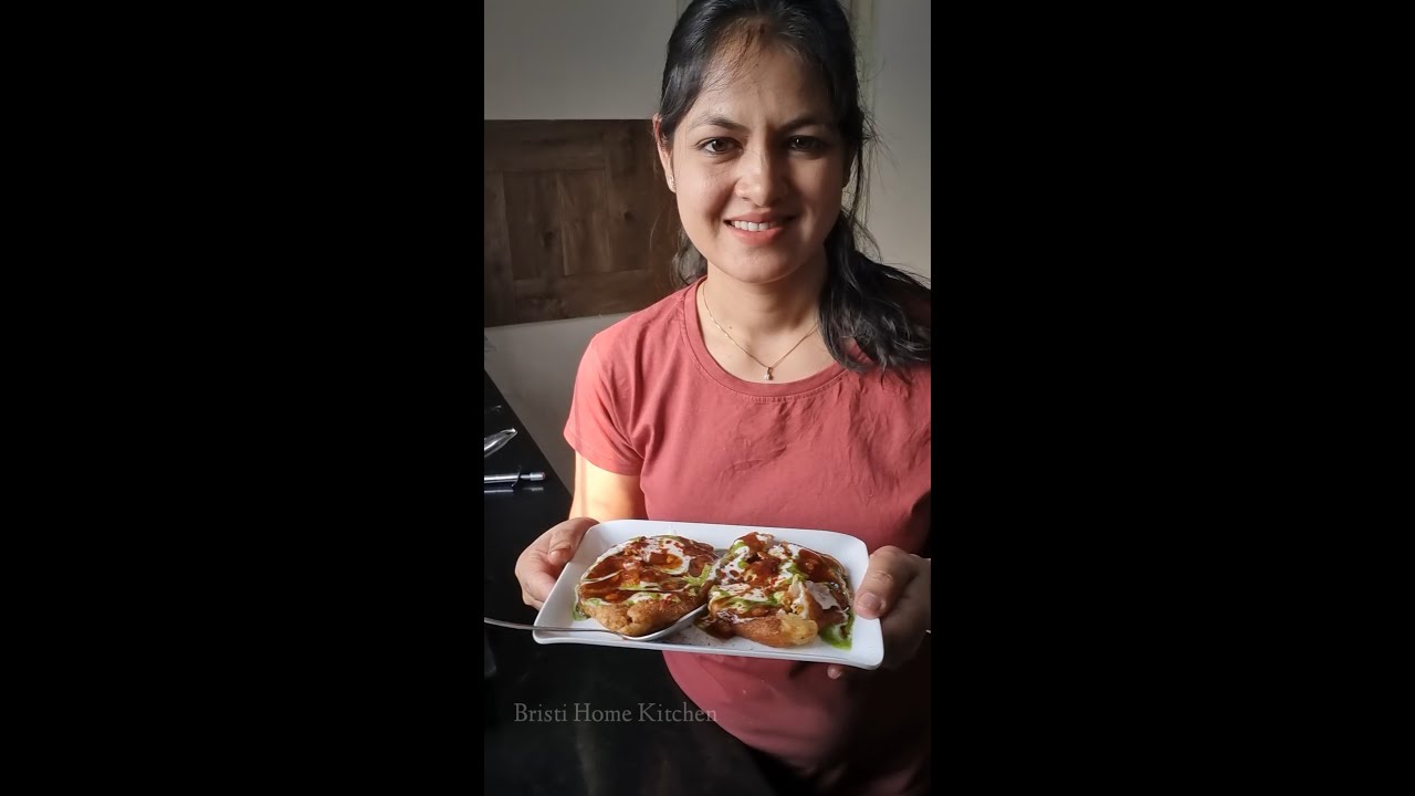 Stuffed Kurkuri Tikia Chaat |भरा है लेकिन मन नही भर रहा है |