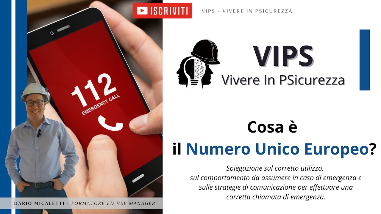 Chi chiamare e come comportarsi in una situazione di Emergenza? Scopriamo NUE 112 e App 
