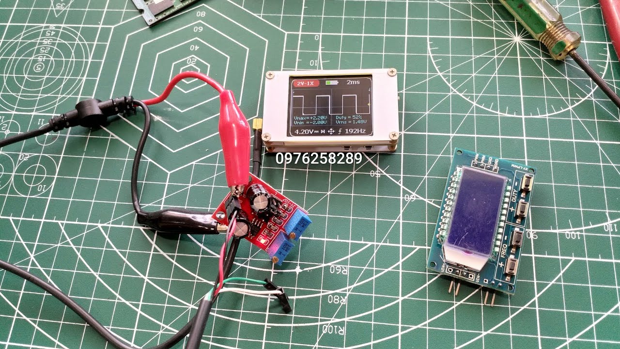 Mở hộp oscilloscope super mini DSO188