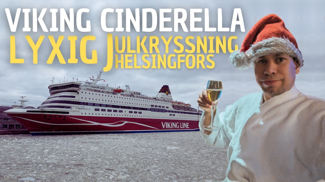 Роскошный рождественский круиз в Хельсинки с Cinderella, Viking Line