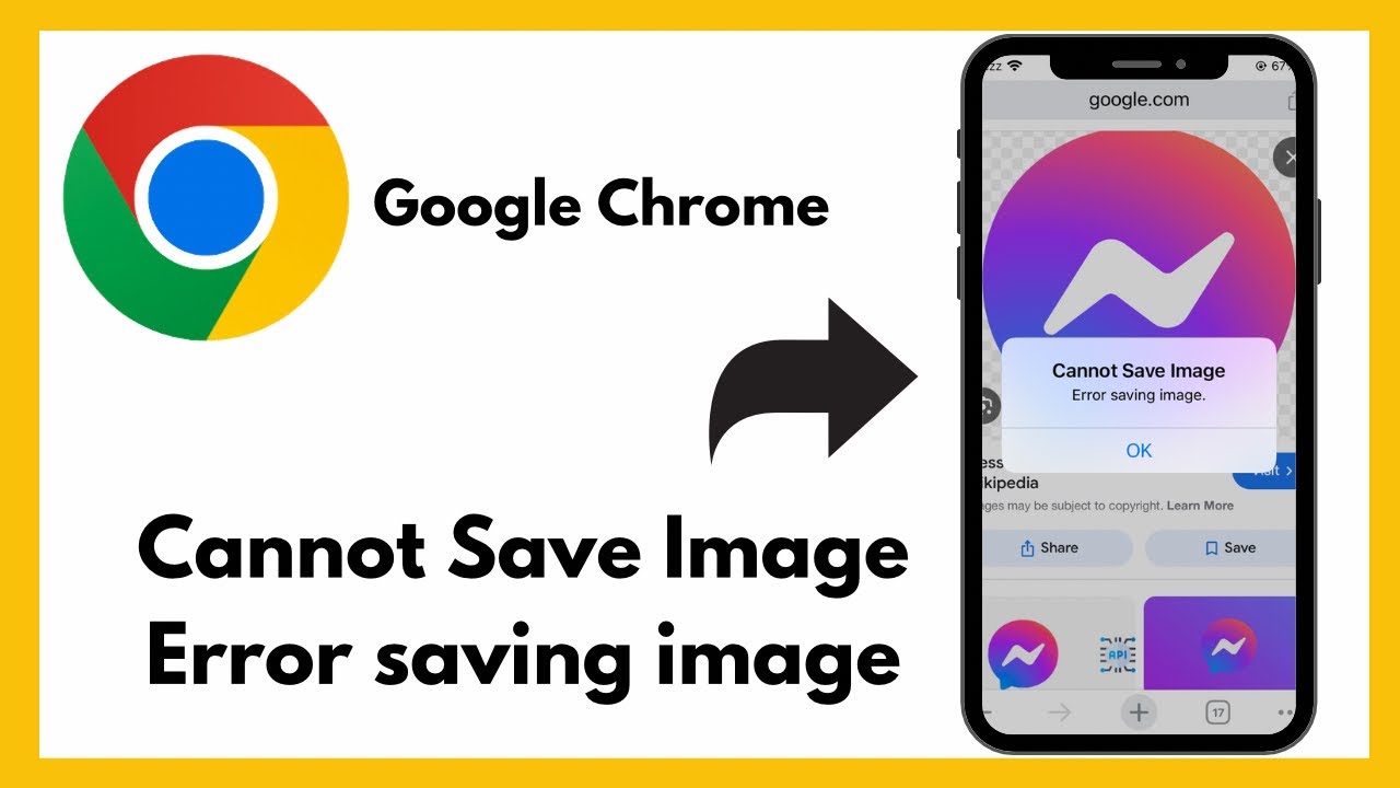 Fixed: Google Chrome Cannot Save Image Error saving image (2024)