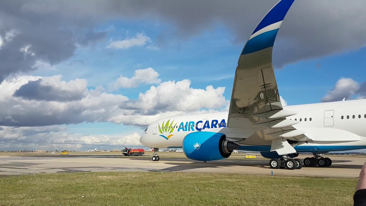 A350-900 air caraïbes orly sud baptême