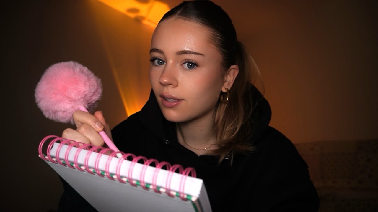 ASMR | ne t’endors pas… j’ai presque fini ton portrait