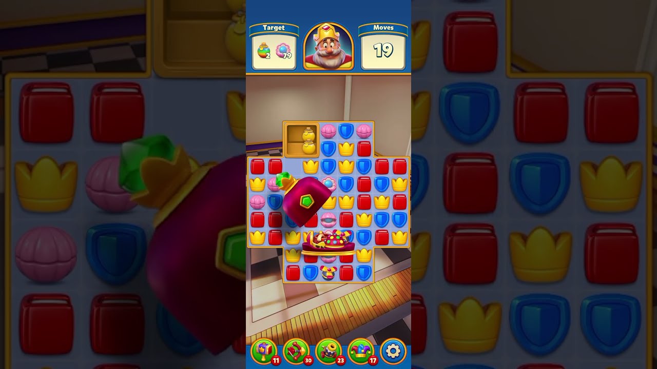 Royal Match Gameplay Walkthrough Level 401-410 Area 17
