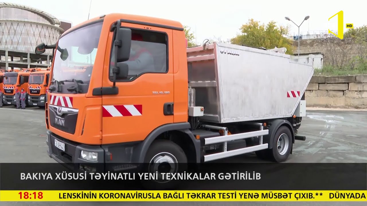 Bakıya xüsusi təyinatlı yeni texnikalar gətirilib