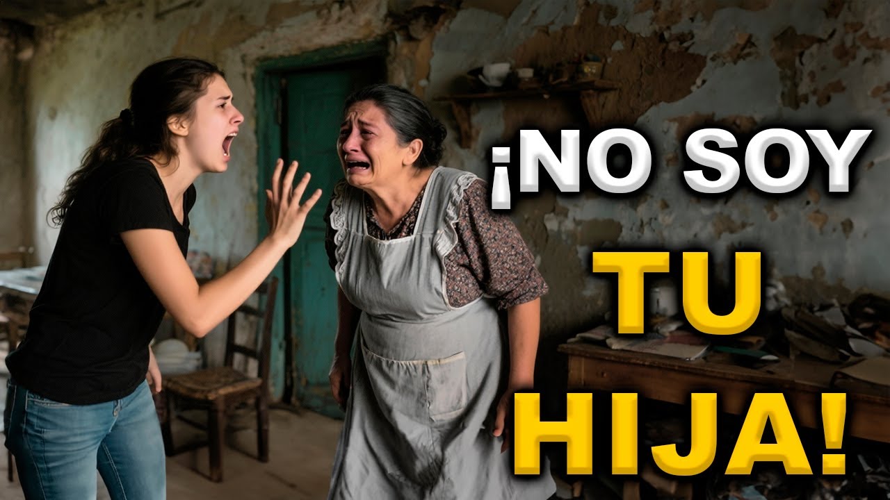 Cansada de ser pobre, negó a su madre y fingió ser millonaria