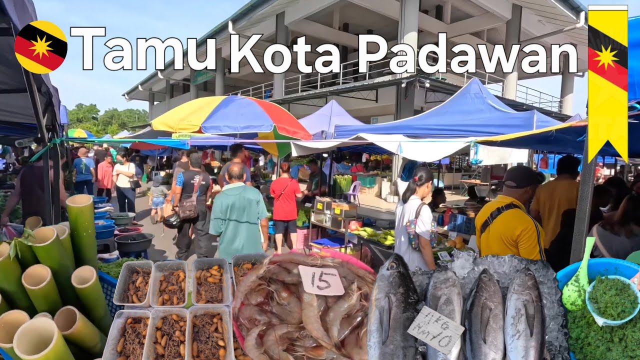 Kuching PASAR TAMU KOTA PADAWAN📢Setiap hujung minggu⭐️Let's go gais‼️