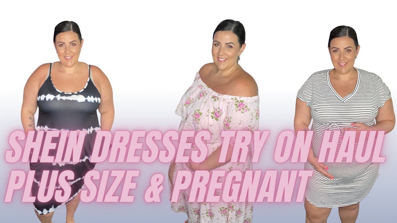 Shein Try On Haul - Plus Size and Pregnant