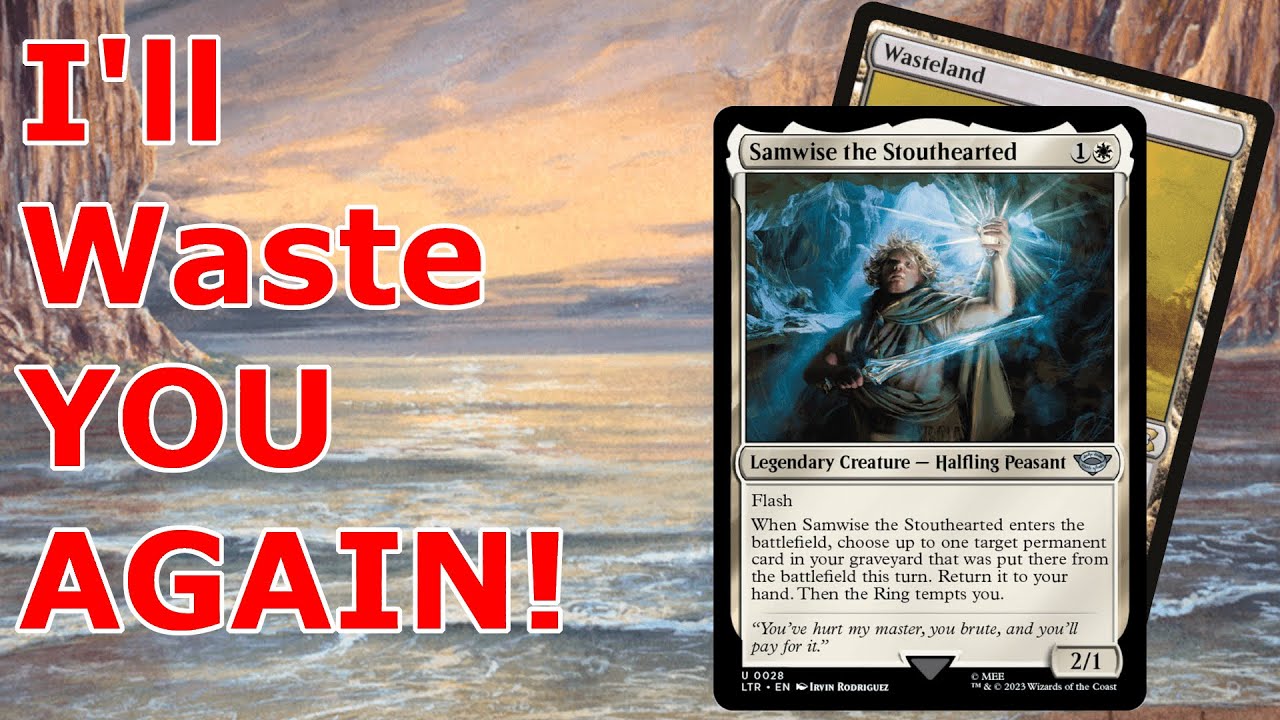 SAMWISE IN LEGACY?!  Samwise the Stouthearted Esper Vial (Blink Midrange with Orcish Bowmasters MTG)