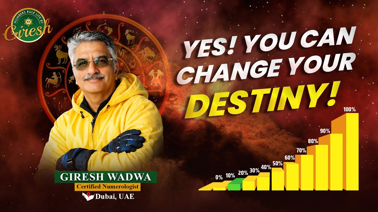 Can You Change Your Destiny? #destinynumbers #numerology #astrology #ytviralvideo #dubai #uae