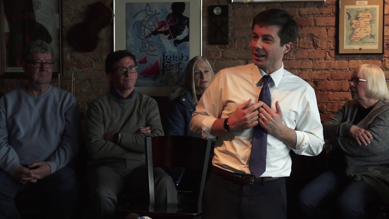 Pete Buttigieg in Cedar Rapids
