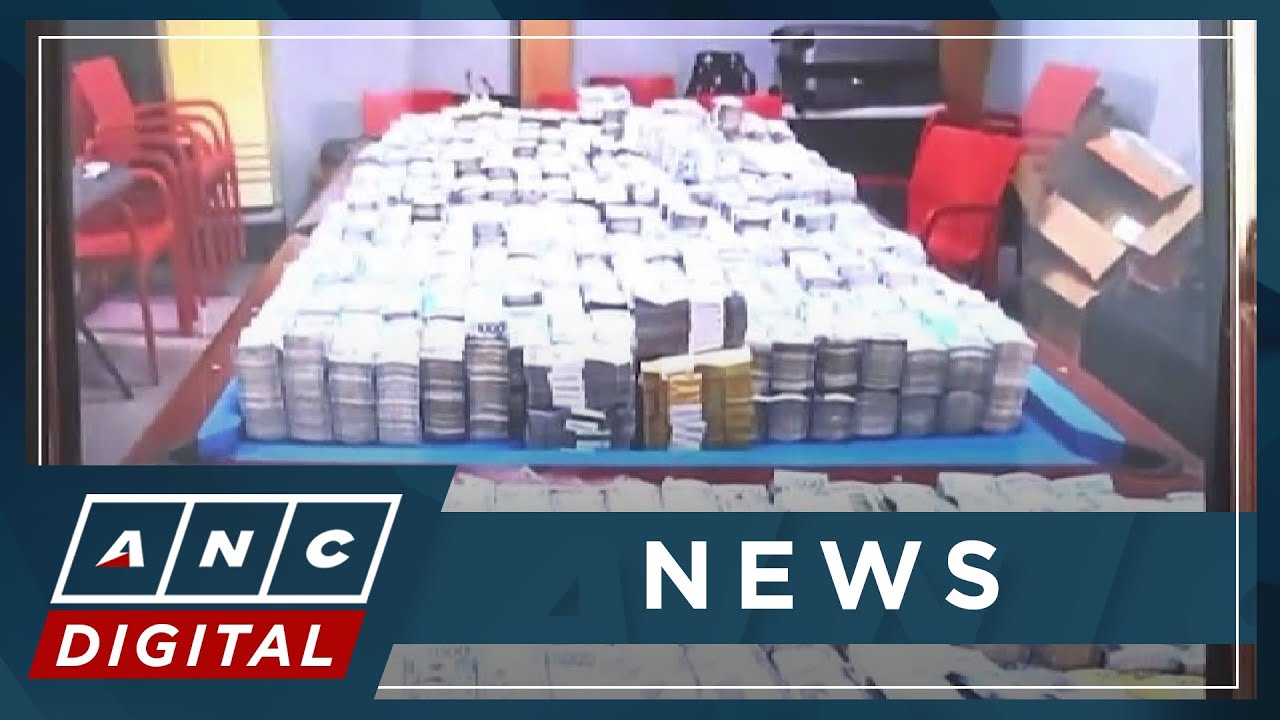 Photos of piles of cash at DPWH-Bulacan office shown during House infra comm probe | ANC