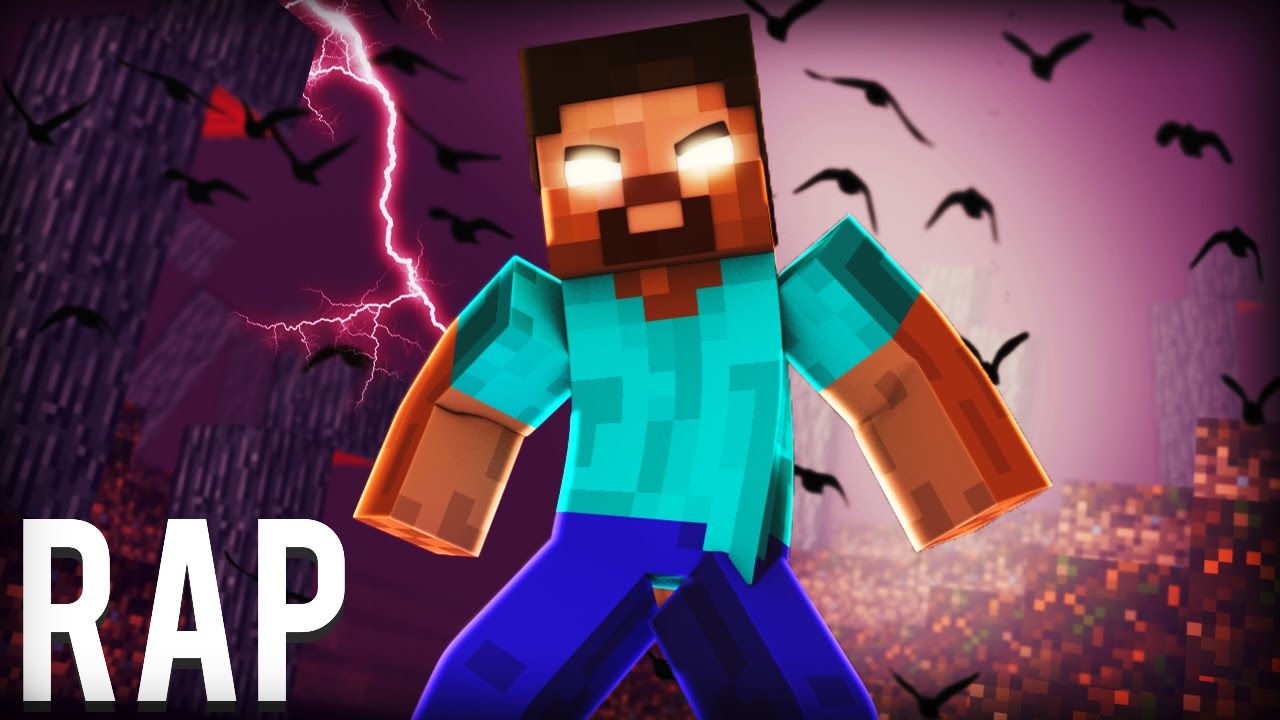 Minecraft RAP | A MALDIÇÃO DE HEROBRINE  |  Ft KRC