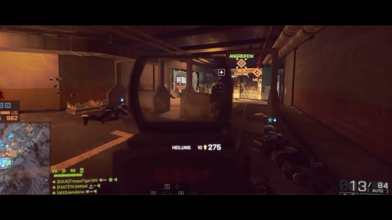 Scar-H gameplay 101-5 operation locker bf4