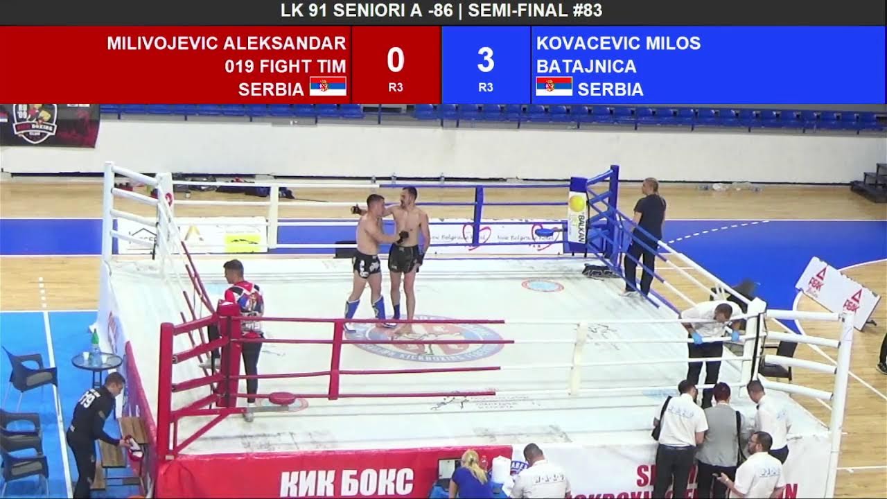 Prvenstvo Srbije low kick ring 2