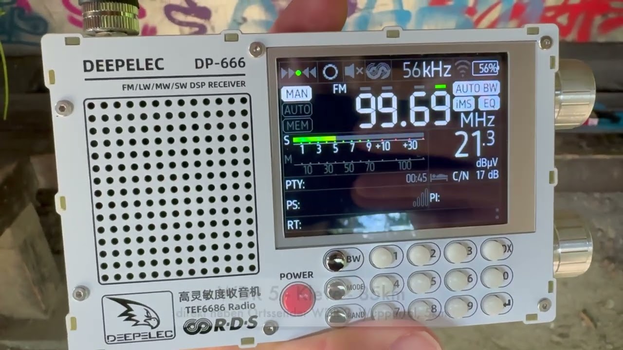UKW/FM DX Highlights Velbert, NRW Deutschland, 20.09.2025 Deepelec DP-666