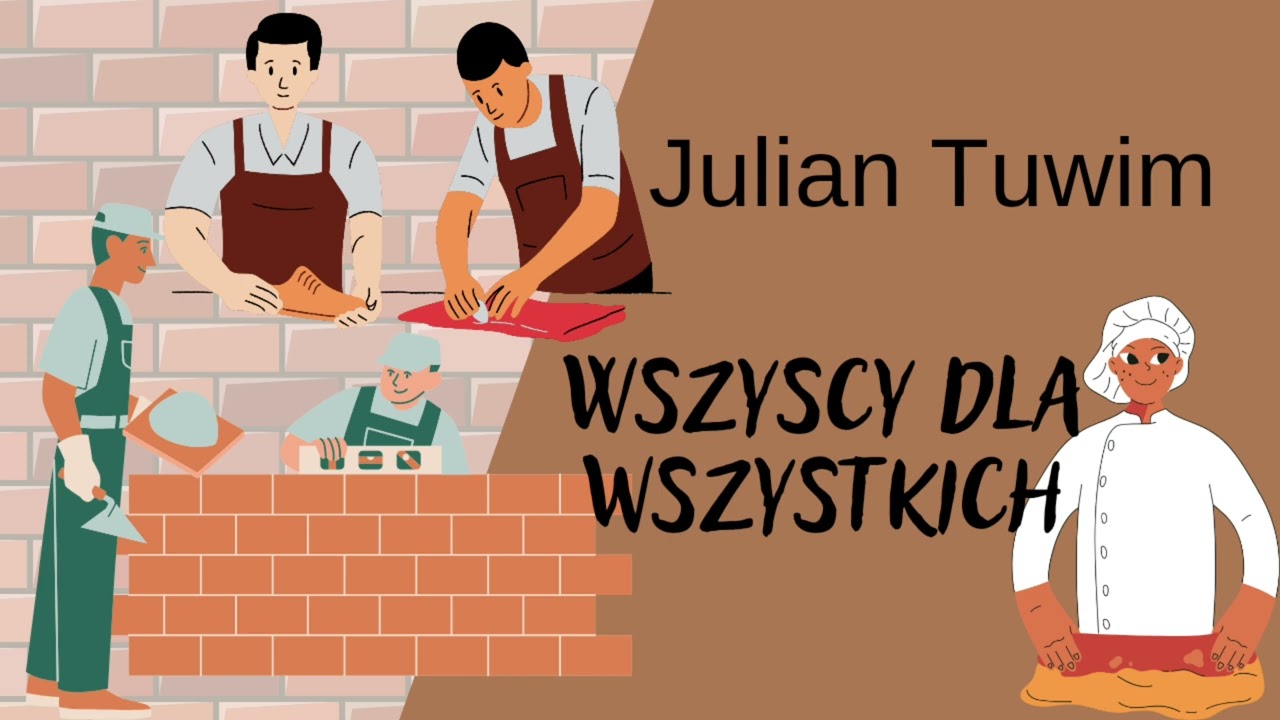 Wszyscy dla wszystkich - Julian Tuwim | wiersze dla dzieci | bajki na dobranoc