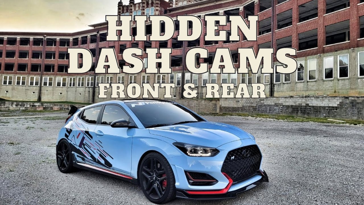 2019+ Veloster N Hidden Front & Rear 4k Dash Cameras Focuway T5 & REDTIGER F9 Install App Review