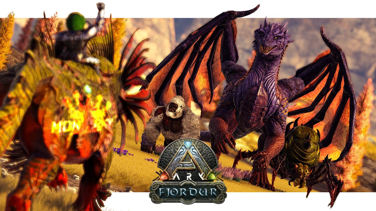 Fighting ALL 3 OG Guardians with Shadowmanes - ARK Fjordur: Monarky S2 EP49