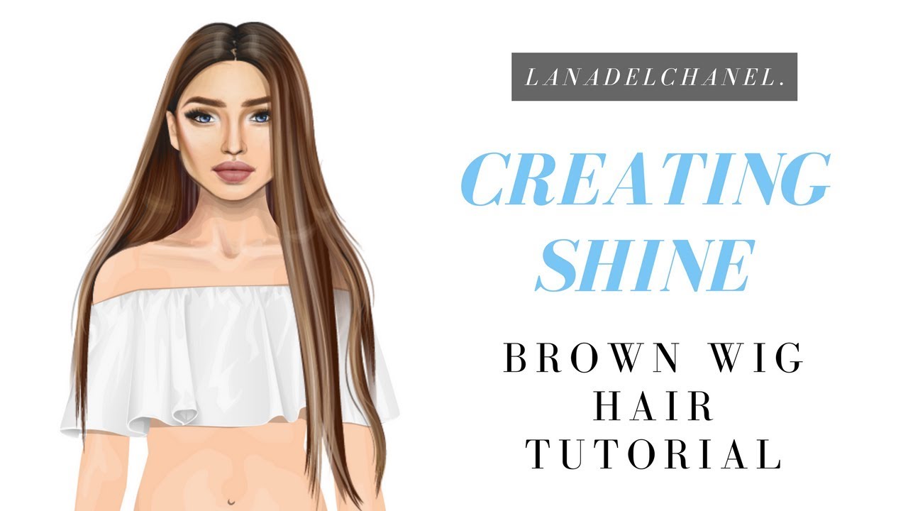 HOW TO: CREATING SHINE | Stardoll Wig Tutorial | LanaDelChanel.