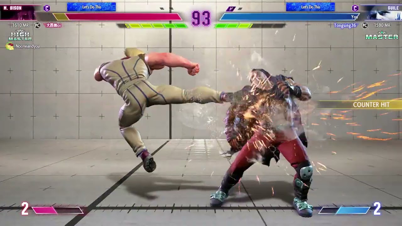 Street Fighter 6 - GUILE T VS MASTER BISON THAT SONIC HURRICANE COMBOLADO #streetfighter6 #sfv  #sf4