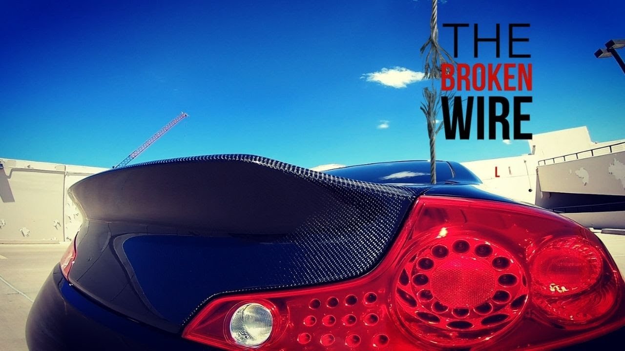 INFINITI G35 Trunk Won't Open - How to fix broken WIRE