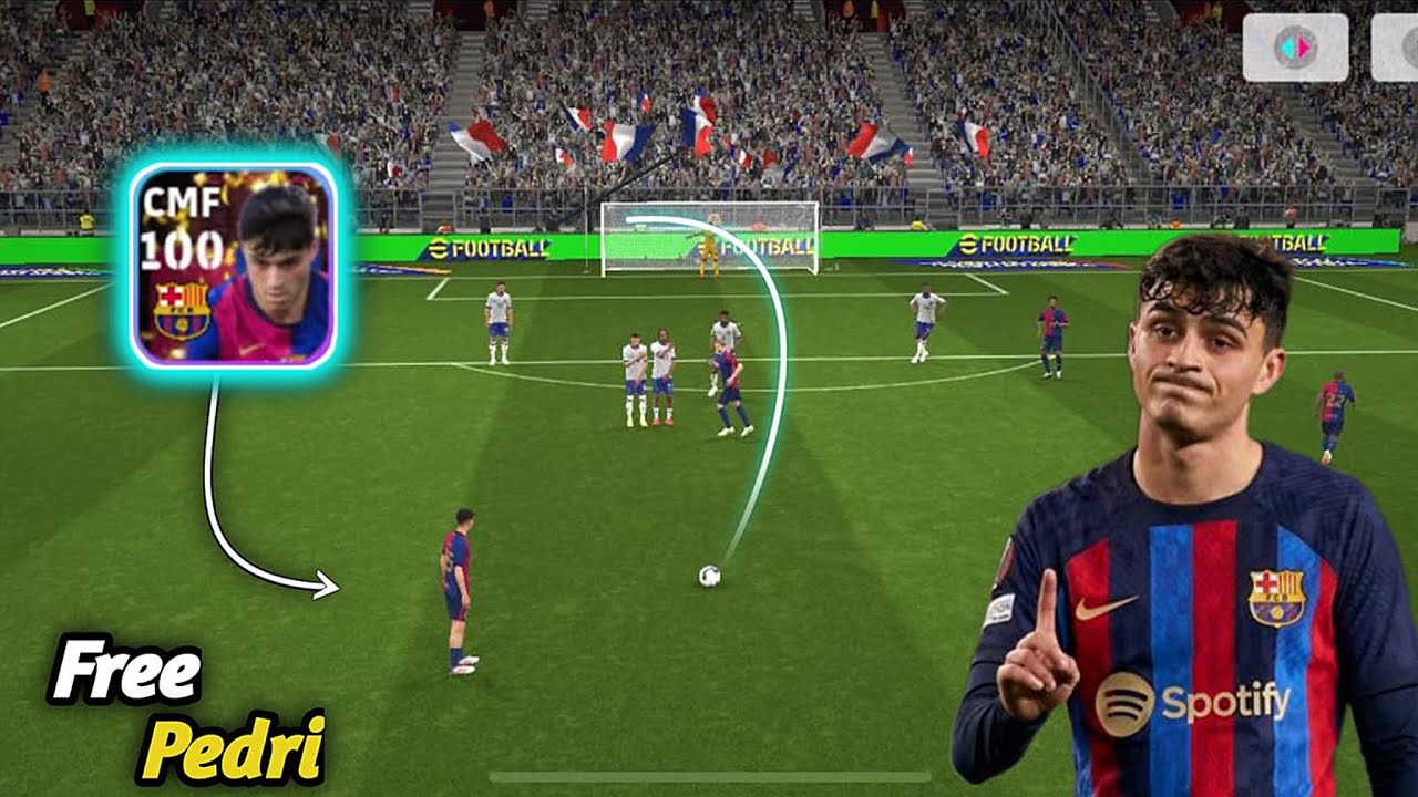 Free 100 Rated Pedri is So Dangerous ☠️| 97 Low Pass | Efootball 2025 Mobile