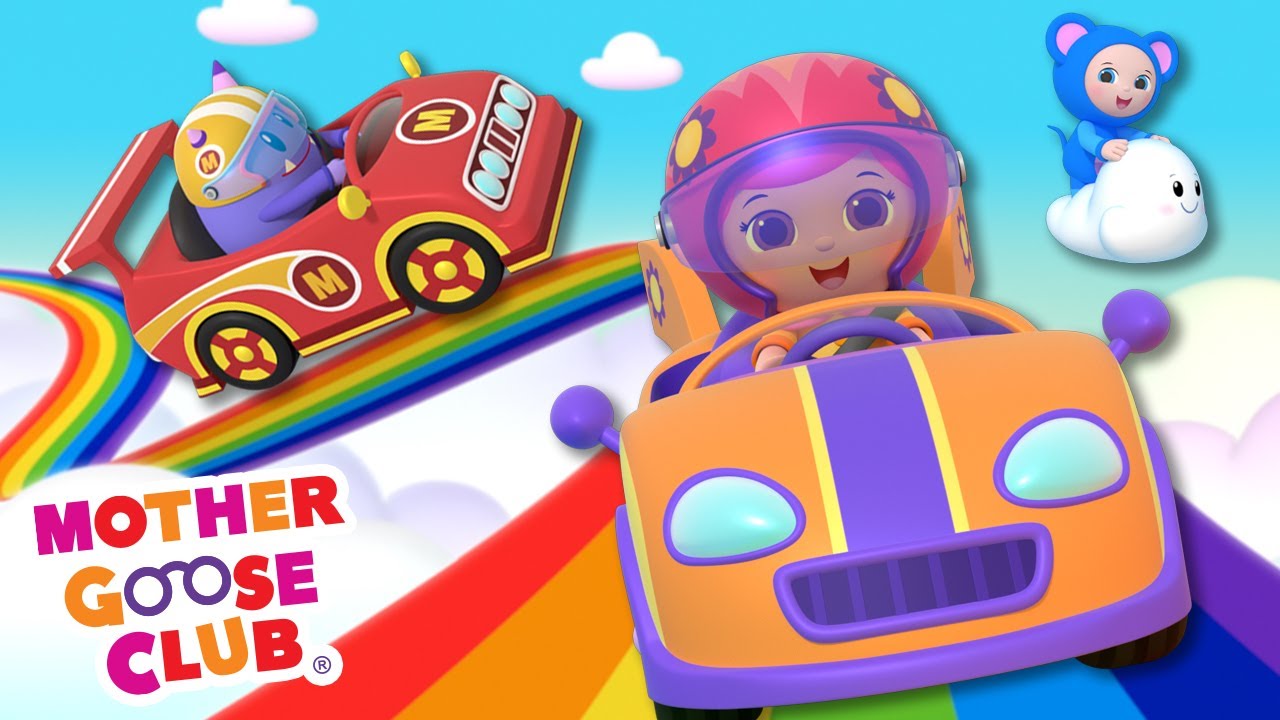 Driving in My Car + More | Mother Goose Club Cartoons #NurseryRhymes