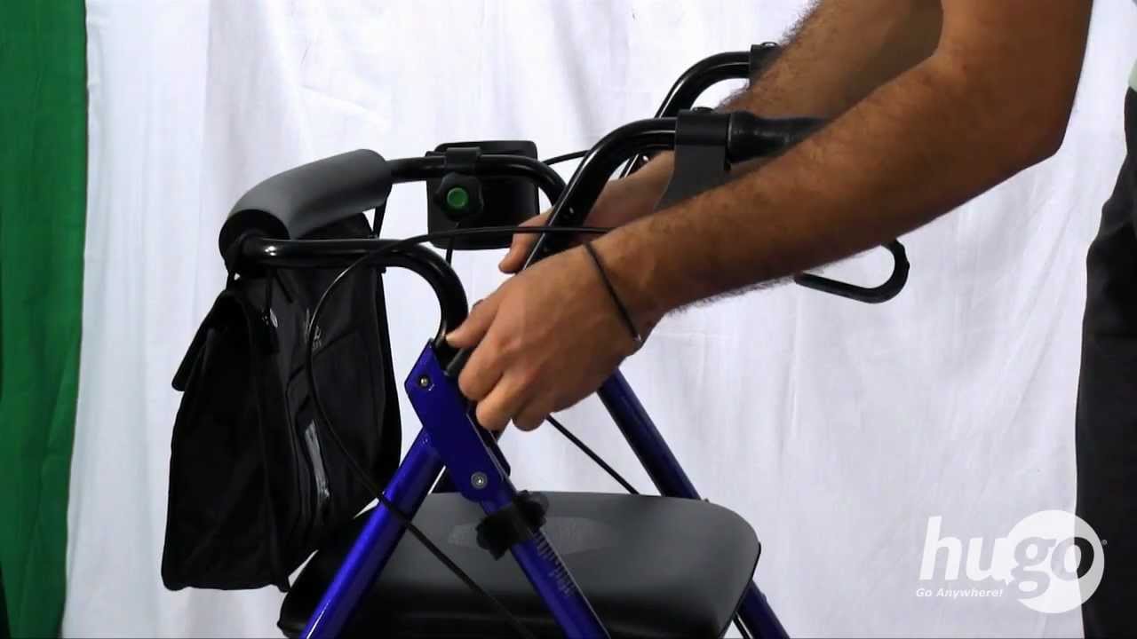 How to adjust the handles of your Hugo rollator