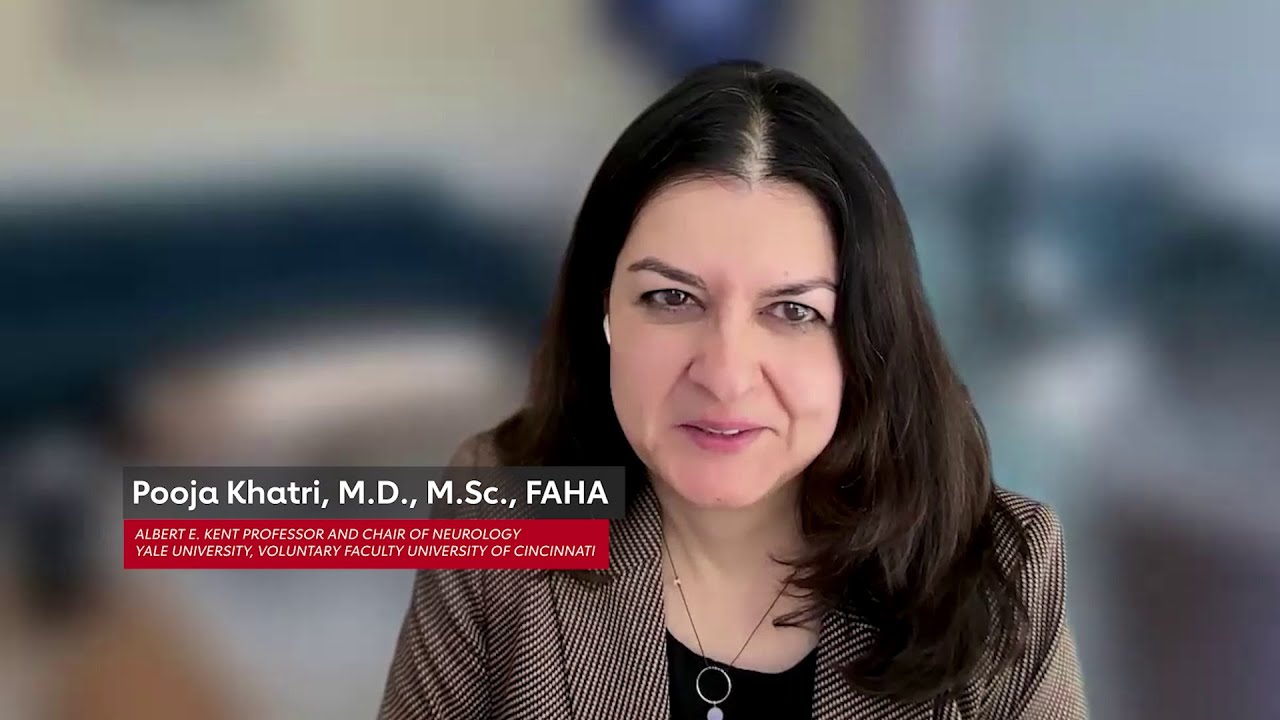 #ISC26 Dr. Pooja Khatri receives the William M. Feinberg Award for Excellence in Clinical Stroke