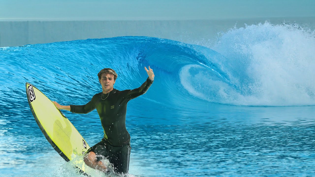 Billabong Team Surfs Highest Wave Setting at the New Virginia Wave Pool