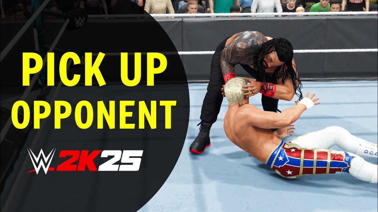 How to Pick up a Downed Opponent in WWE 2K25 (Xbox, Playstation, PC)