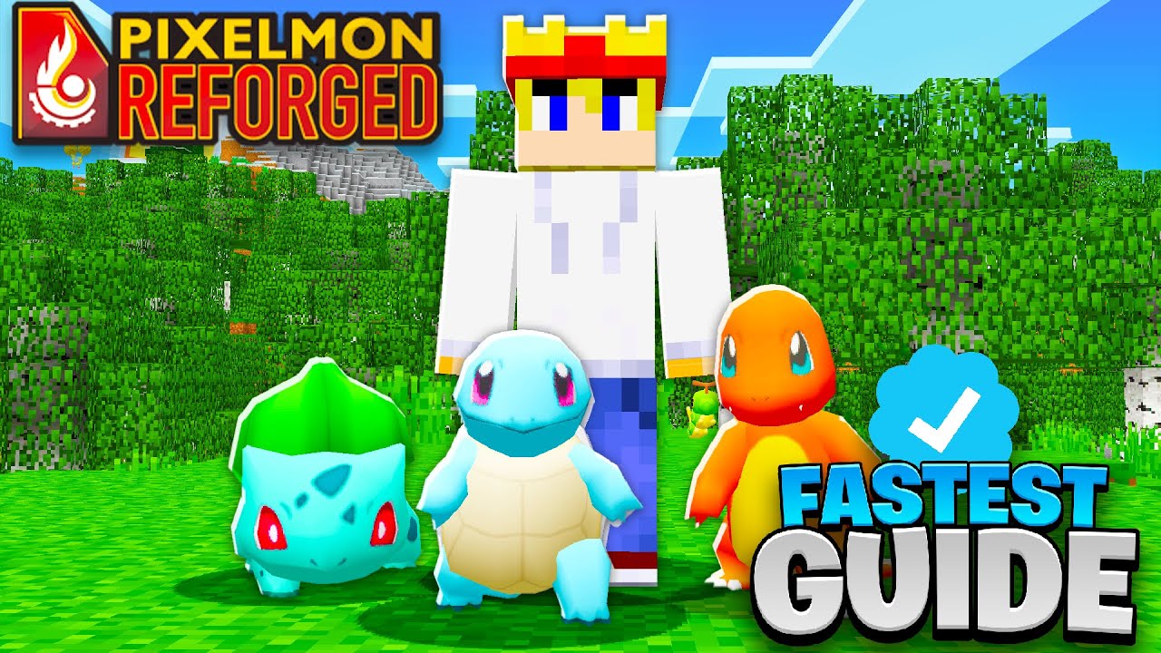 КАК УСТАНОВИТЬ PIXELMON КОРОТКИМ СПОСОБОМ! (Мод Minecraft Pok&eacute;mon)