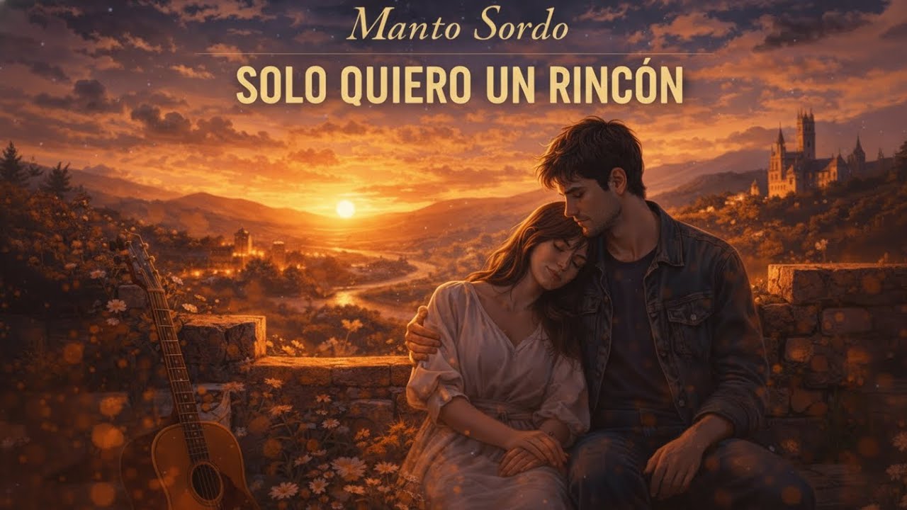 Manto Sordo - Solo Quiero un Rincón (Lyric Video)
