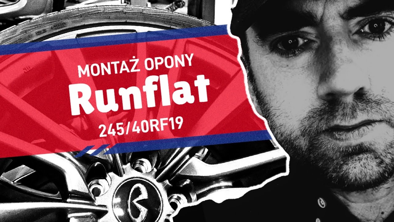 Montaż opony RUNFLAT 245/40RF19 - Infiniti Q60 2018 | anwa-tech.PL