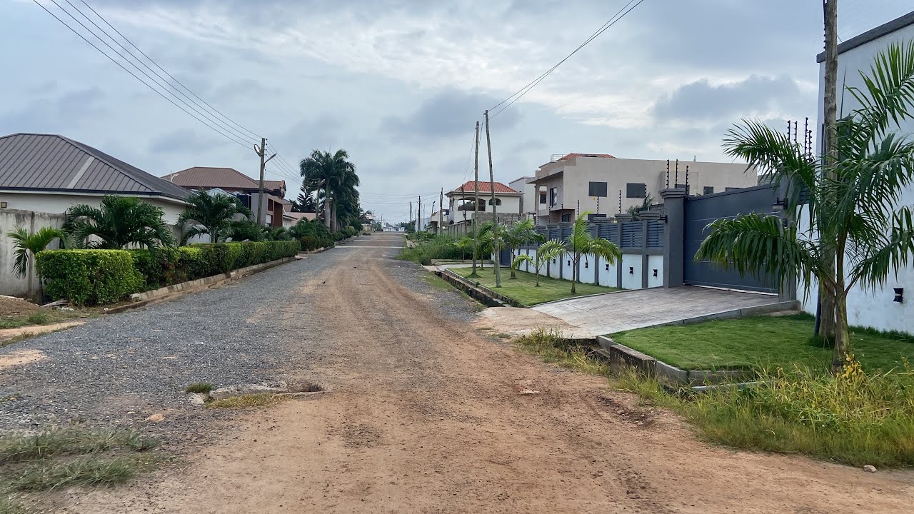 EAST LEGON HILLS ONE OF THE MOST DEVELOPING AREA IN GHANA - ACCRA
