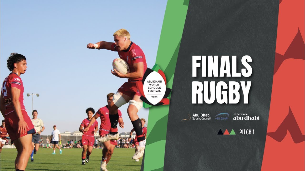 2025 Abu Dhabi World Schools Festival | Day 4 Rugby Cup Trophy and 7's | Pitch 1