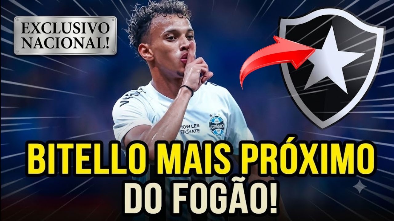 🔥 EXCLUSIVO! BOTAFOGO ENCAMINHA ACERTO PARA ANUNCIAR BITELLO COMO REFORÇO PARA 2026!