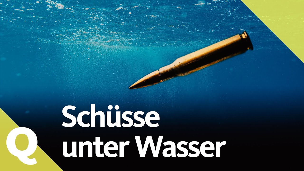 Wie gefährlich sind Schüsse unter Wasser? | Quarks X Kopfball