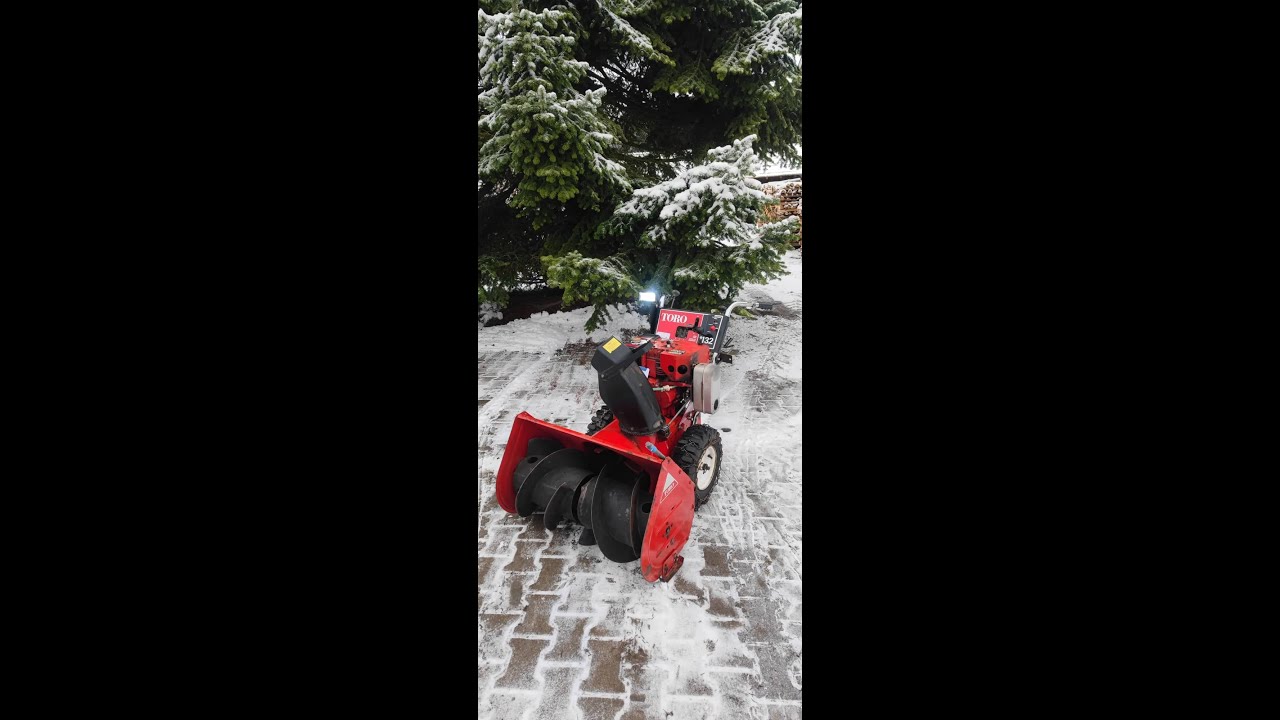 Schneefräse TORO 1132 herrichten