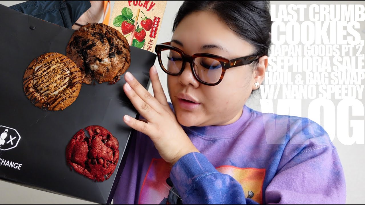 LAST CRUMB COOKIES, JAPAN GOODIES & SEPHORA SALE HAUL!  |  RICHELLE - THE ELLEST COLLECTIVE
