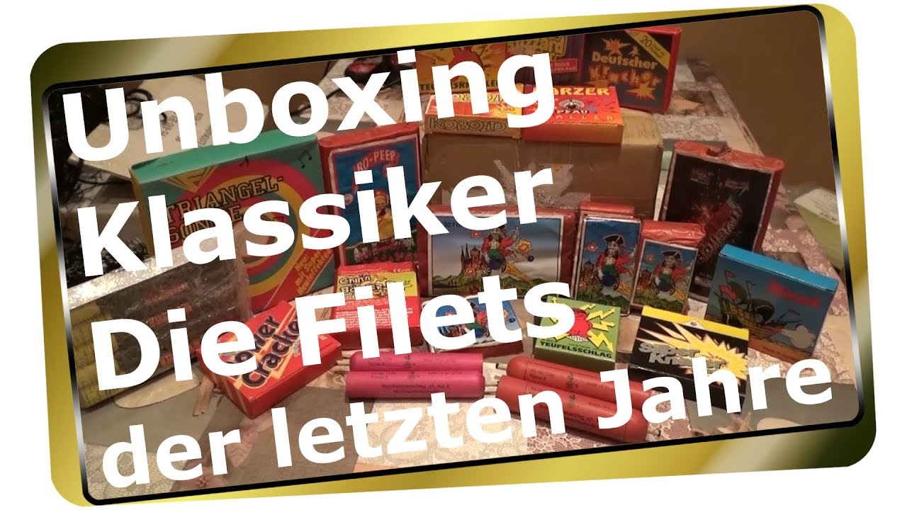 Unboxing Feuerwerk - Klassiker der letzten Jahre-Depyfag I Feistel I Silvester I IThe Hawk Fireworks