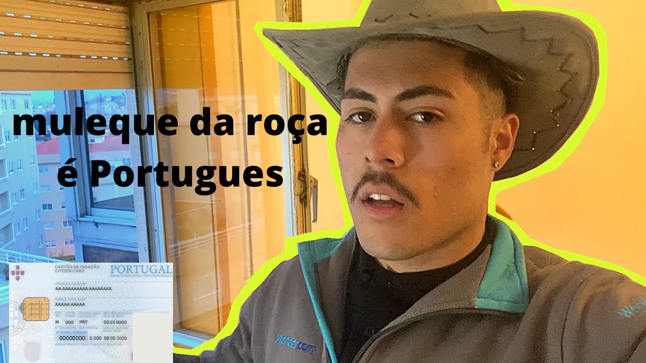 Chegou meu cart&atilde;o cidad&atilde;o Portugues...  40 mil no youtube.