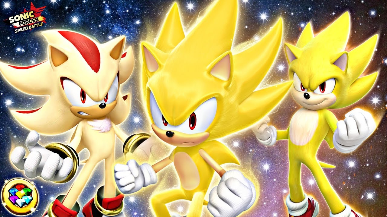 ¡SUPER POWER!💎 Sonic Forces Speed Battle | ALL SUPER CHARACTERS | Gameplay