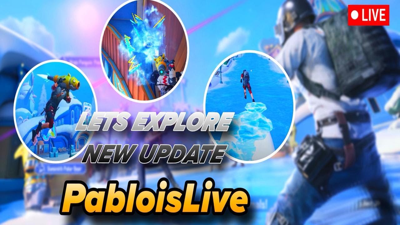 NEW UPDATE IS HERE, LET'S EXPLORE TOGETHER - BGMI LIVE |PABLOisLIVE | #bgmilive #live #pubg #ff
