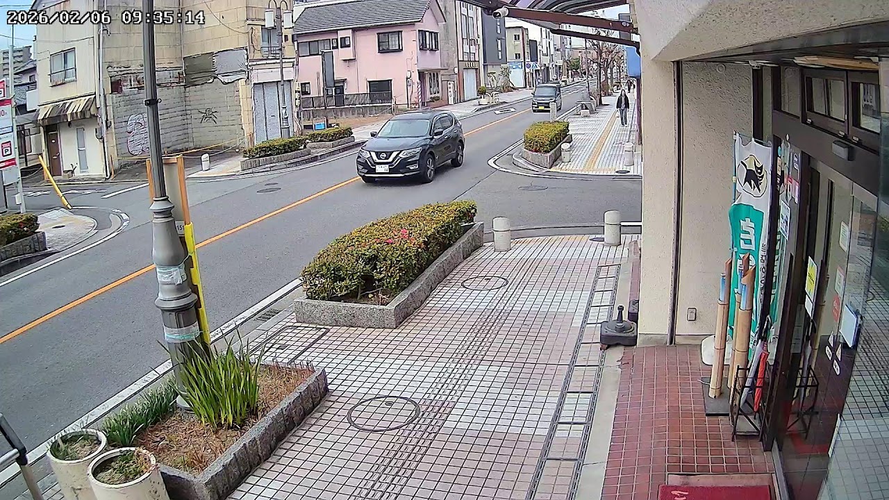 三重県津市西丸之内伊賀街道ライブカメラ Mie Tsu Nishimarunouti Live Camera.world.cam