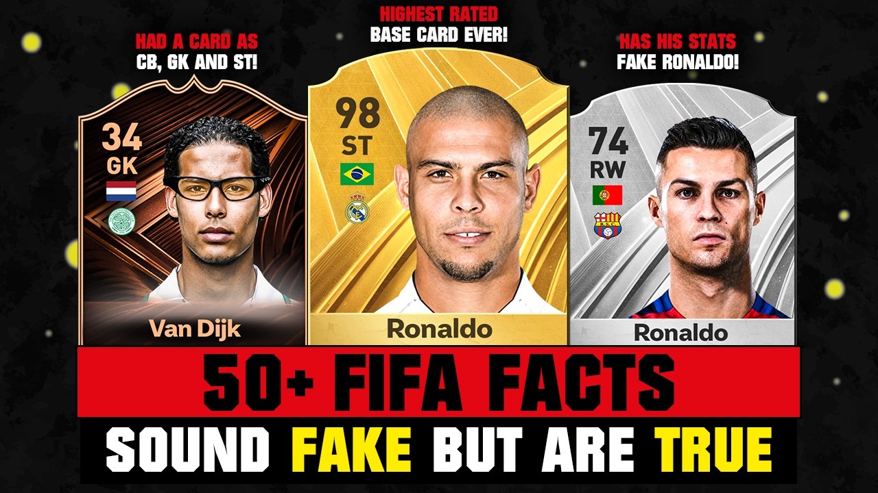 FIFA FACTS That Sound FAKE But Are TRUE! *Special Edition* 😵😲