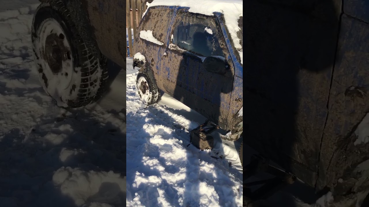 Ока offRoad Зима #jeep #offroad #жигули #автоваз #грязь #камаз #лада #ока #drift #бездорожье