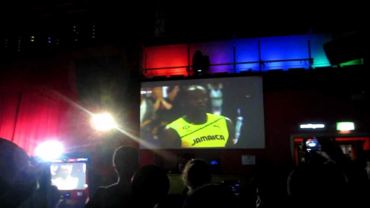 100m final at jamaica house O2 London 5 aug 2012